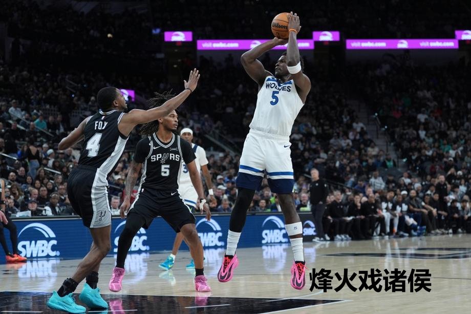 [图]文班亚马39+9爱德华兹空砍55分 马刺险胜丛林狼